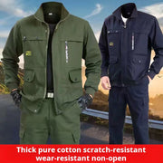 作業服セット 快適で耐久性あり｜溶接・自動車修理・屋外作業・建設現場向けワークウェア