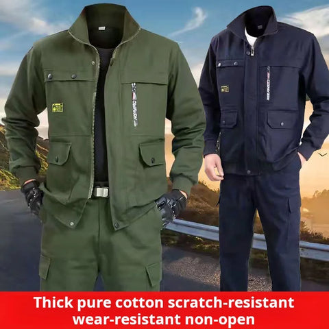 作業服セット 快適で耐久性あり｜溶接・自動車修理・屋外作業・建設現場向けワークウェア