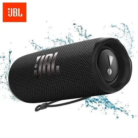JBL FLIP 6
防水Bluetoothステレオスピーカー — ツイーター＆重低音ブースト搭載のポータブルスピーカー｜旅行・スポーツに最適