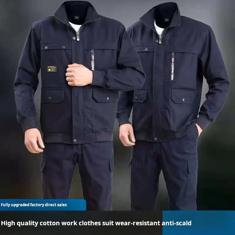 作業服セット 快適で耐久性あり｜溶接・自動車修理・屋外作業・建設現場向けワークウェア