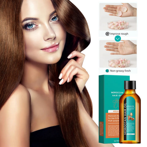 モロッコ ヘアケアオイル｜乾燥・ダメージヘア用ヘアオイル（男女兼用）｜健康な頭皮へ導き、軽やかで柔らかな仕上がりに