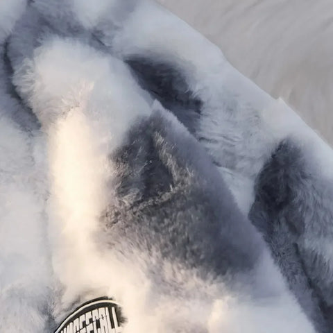 2025年 レディース タイダイ柄 ラムフリースジャケット 秋冬 ジッパー付き アウター 暖かいプラッシュ素材 原宿風 ゆったり厚手コート