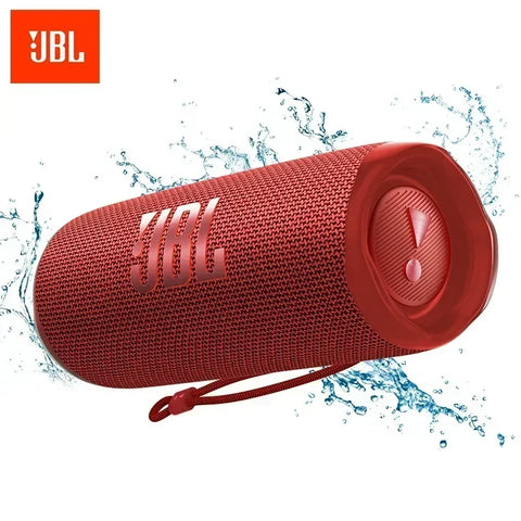JBL FLIP 6
防水Bluetoothステレオスピーカー — ツイーター＆重低音ブースト搭載のポータブルスピーカー｜旅行・スポーツに最適